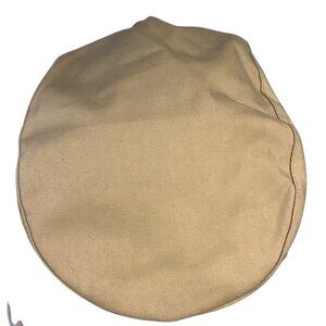 Vintage Trav'ler Country Gentleman Men’s Tan Flat Cap Vintage Adjustable 7 1/2